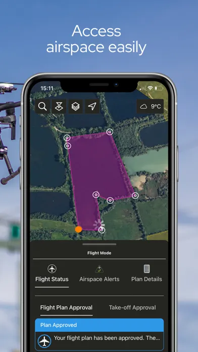 Capturas de tela do Coverdrone - Insure, Plan, Fly