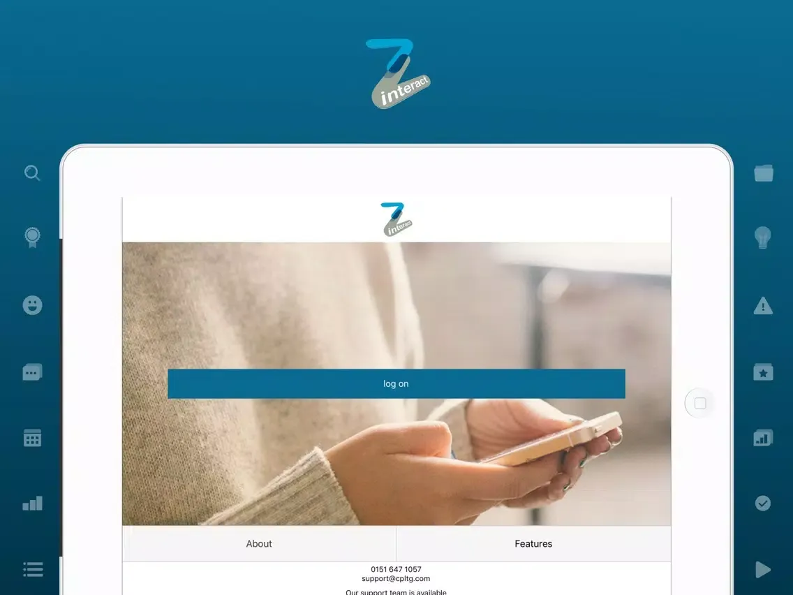 Zonal Interact iPad 应用截图