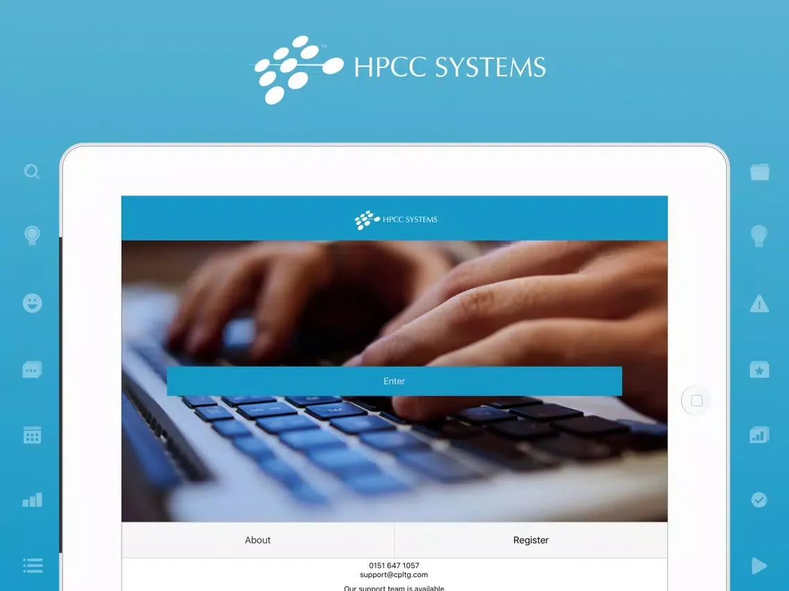 Captures d'écran de HPCC Systems iPad 