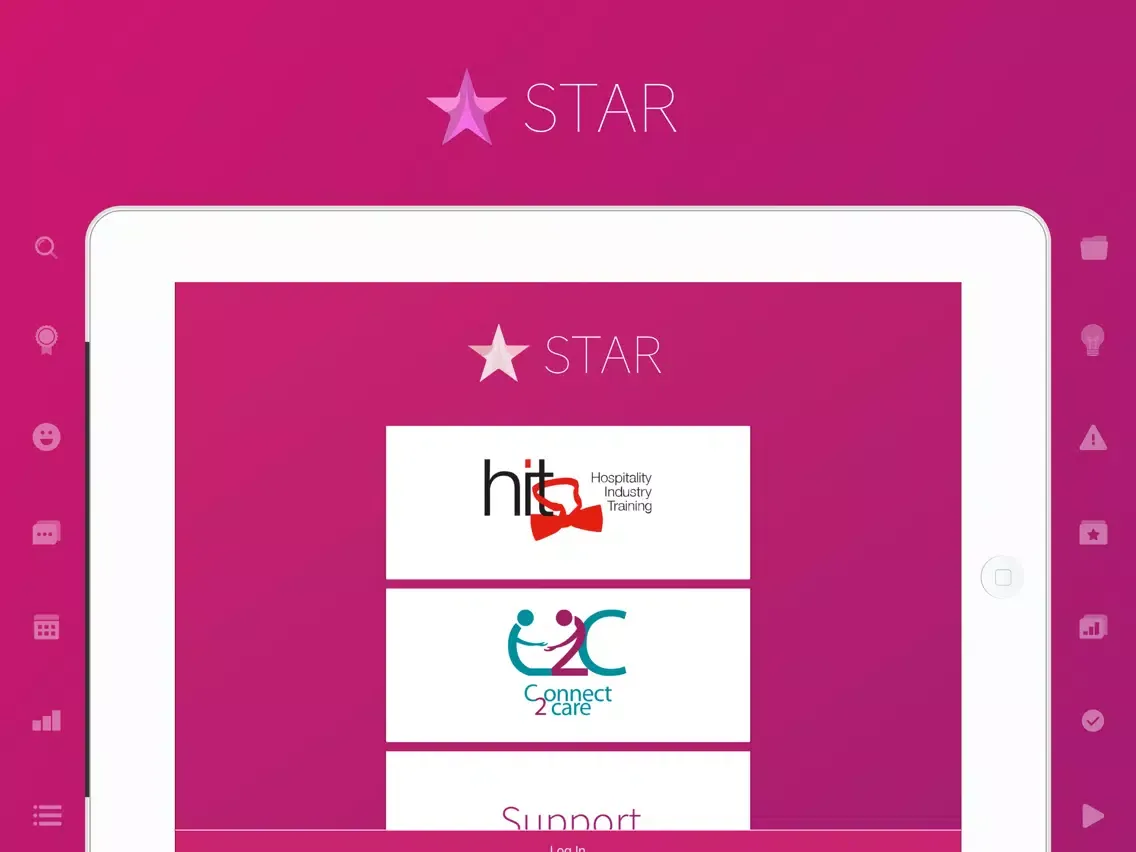 Ảnh chụp màn hình của STAR Online iPad 