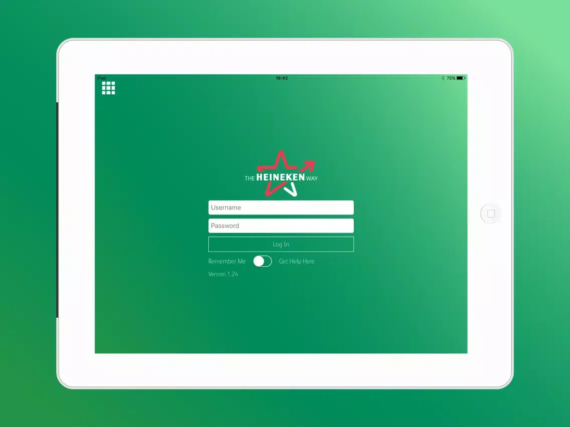 Ảnh chụp màn hình của The Heineken Way iPad 