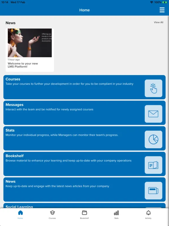ARE Training Hub iPad  Screenshots