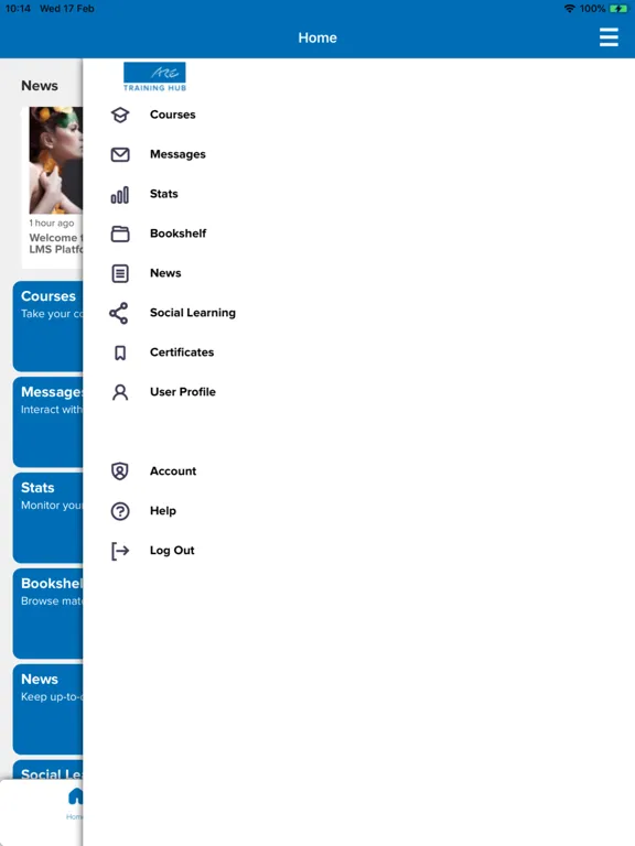 ARE Training Hub iPad  Screenshots