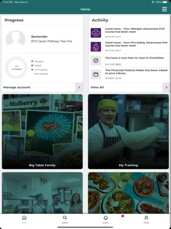 Capturas de pantalla de Big Table Academy iPad 