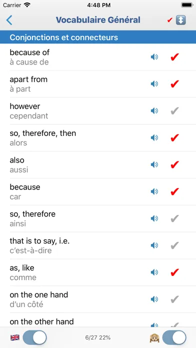 Vocabulaire Anglais - Cramit应用截图