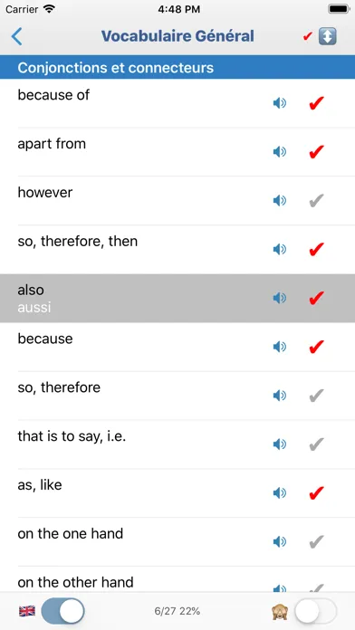 Vocabulaire Anglais - Cramit应用截图