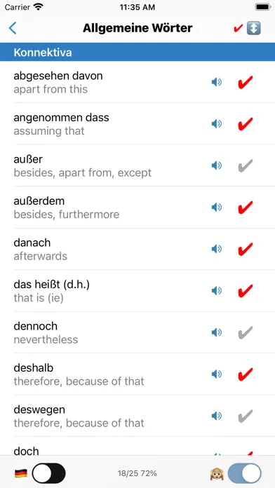Screenshot di Englisch Vokabeln - Cramit