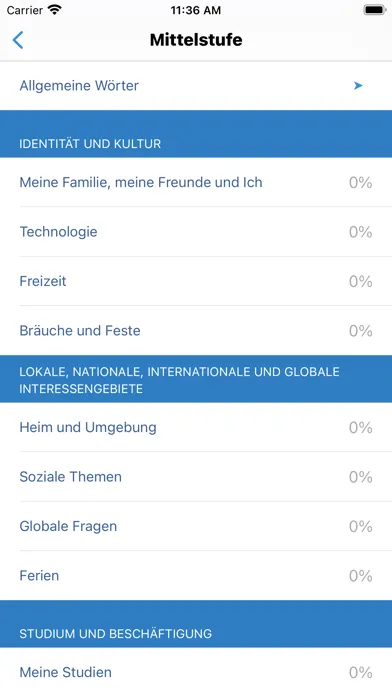 Screenshot di Englisch Vokabeln - Cramit