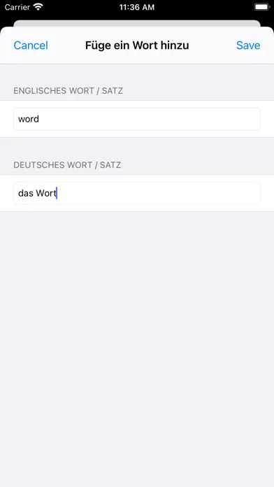 Screenshot di Englisch Vokabeln - Cramit