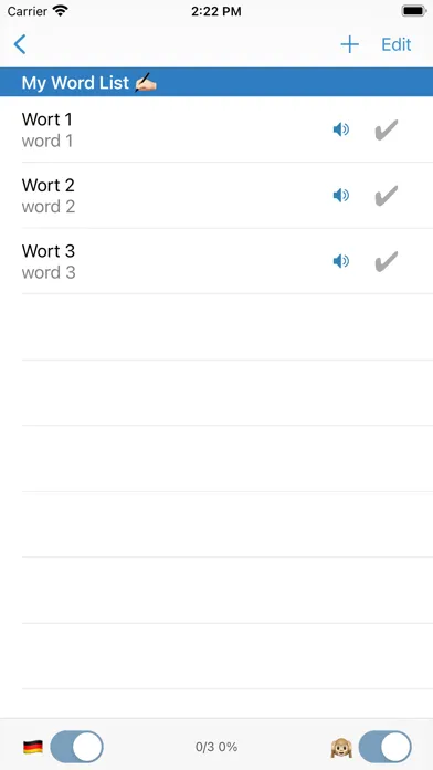 cRaMiT German GCSE Vocabulary স্ক্রিনশট