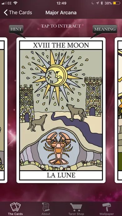 Tarot Card Meanings Ekran Görüntüleri
