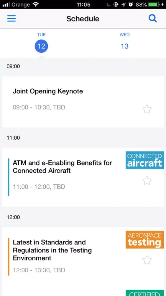 Aerospace Tech Week应用截图