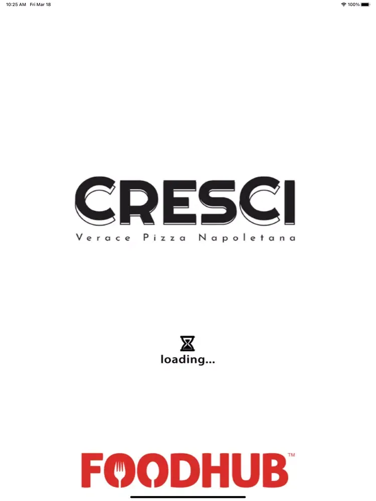 Cresci Pizzeria iPad 应用截图