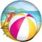 Rolling Beach Ball Survival - Skill Roll Challenge Game