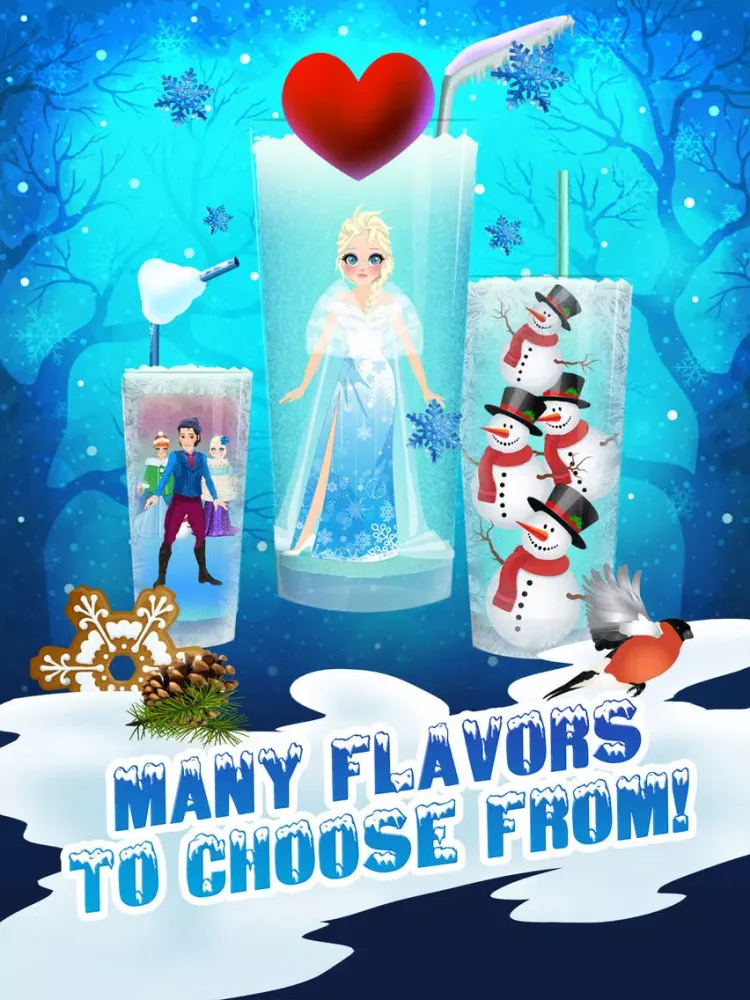 Capturas de pantalla de My Little Snow Princess Slushie Game - Free App iPad 