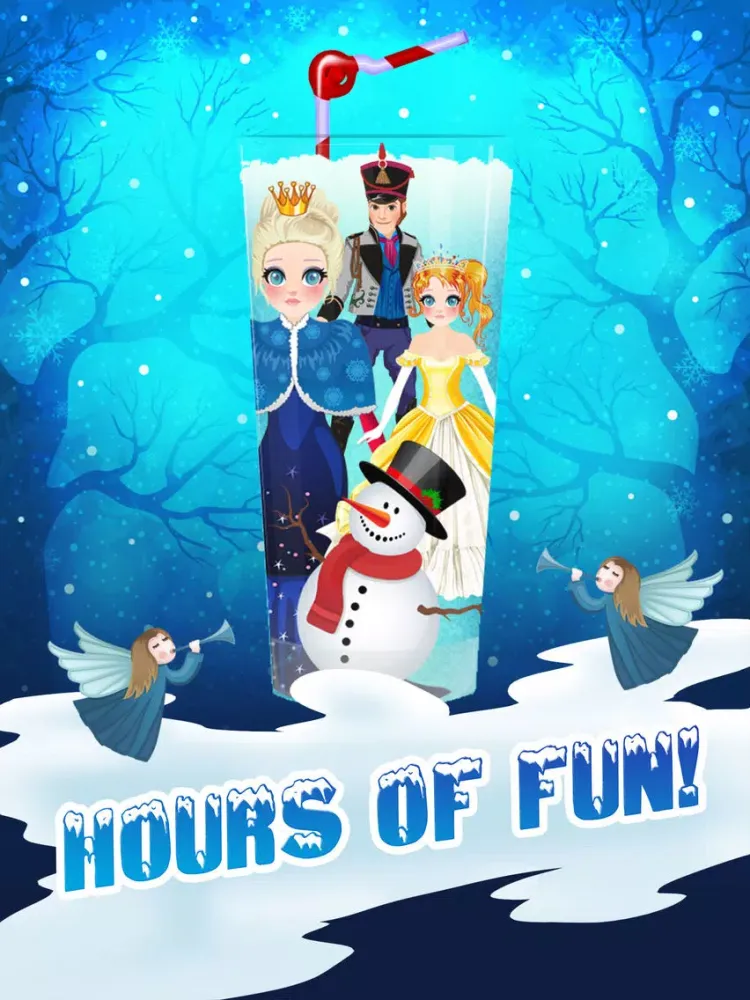 Capturas de pantalla de My Little Snow Princess Slushie Game - Free App iPad 