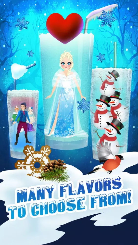 Capturas de pantalla de My Little Snow Princess Slushie Game - Free App