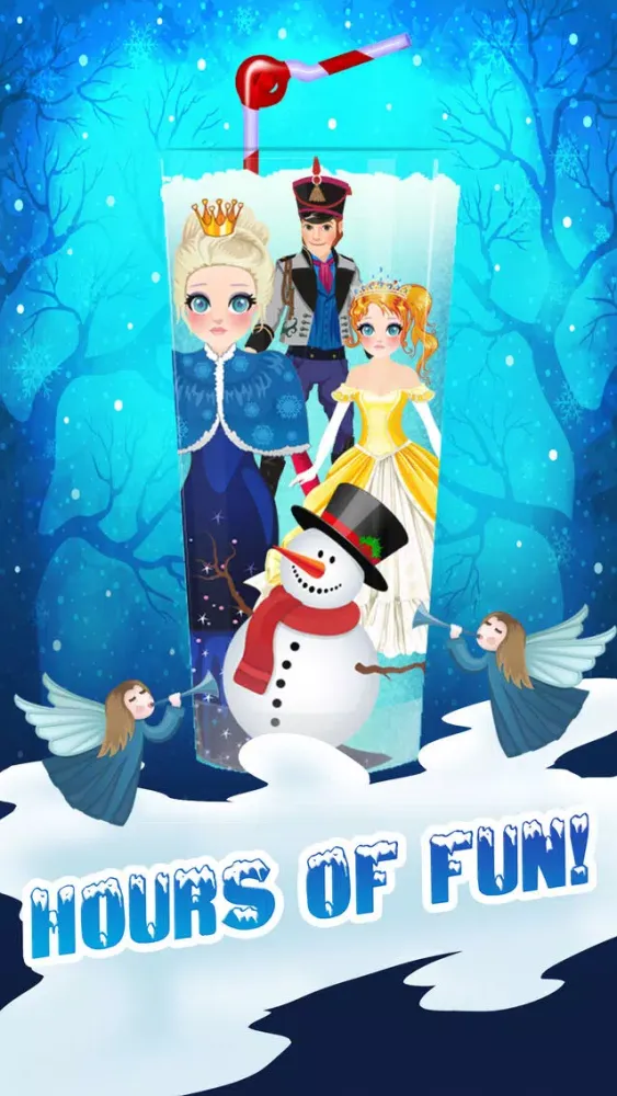 Capturas de pantalla de My Little Snow Princess Slushie Game - Free App