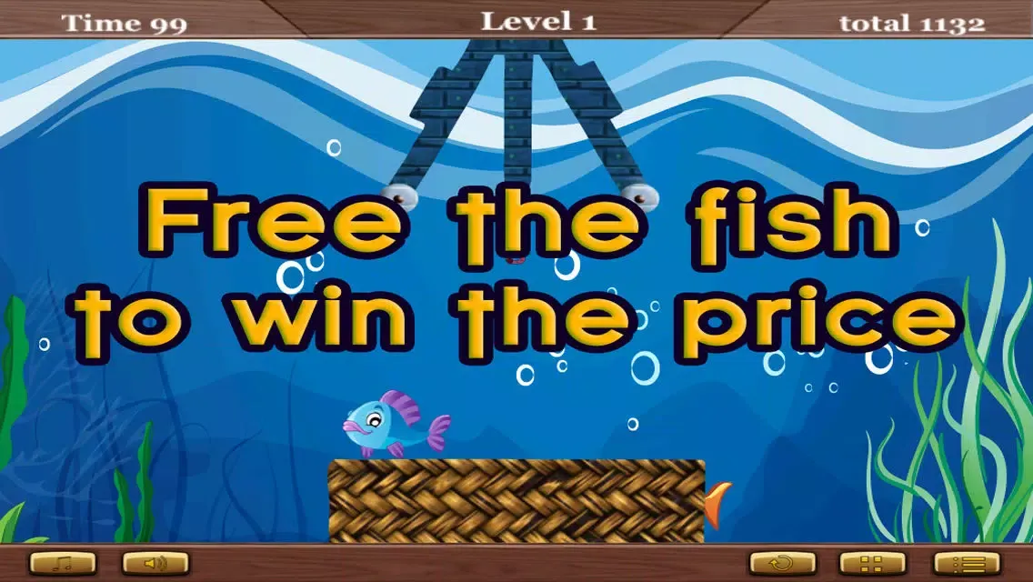 Capturas de tela do Big Falling Fish Skill Game
