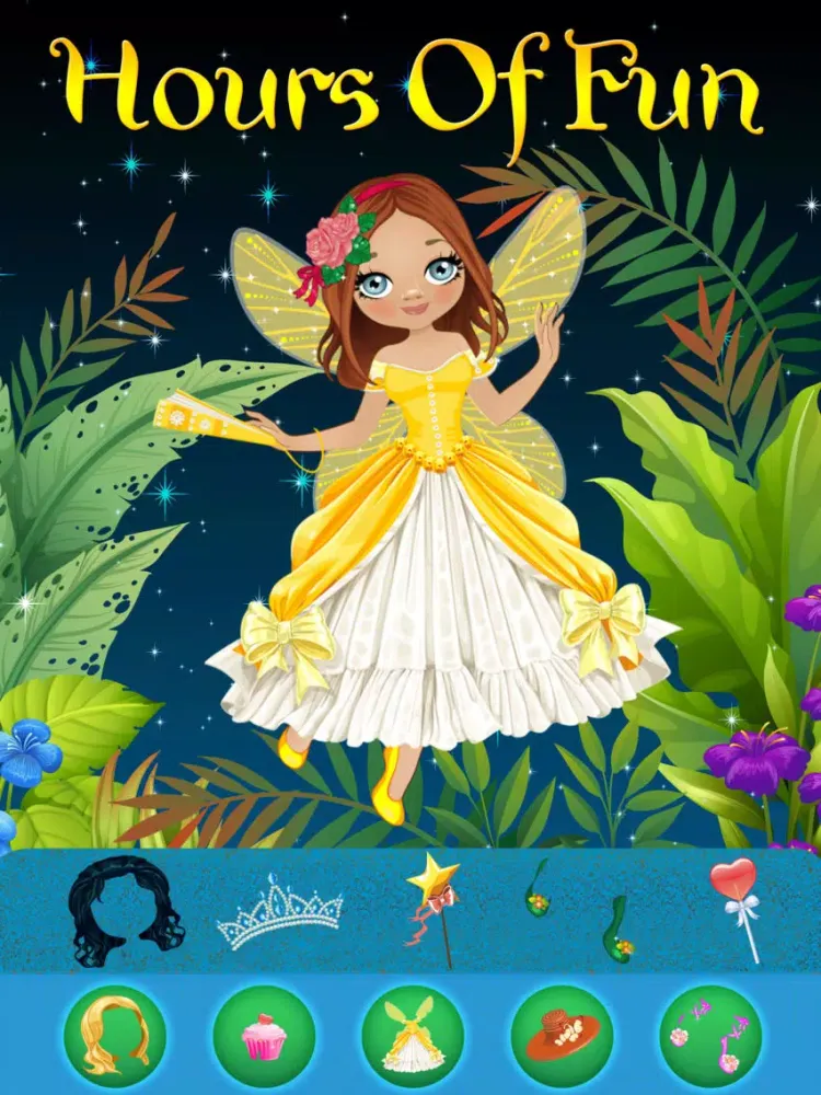 Zrzuty ekranu My Magic Little Secret Fairy Land BFF Dress Up Club Game - Free App iPad 