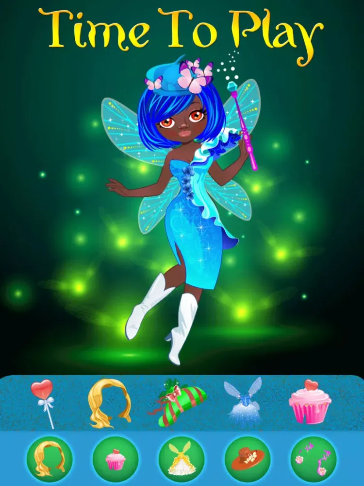 Zrzuty ekranu My Magic Little Secret Fairy Land BFF Dress Up Club Game - Free App iPad 
