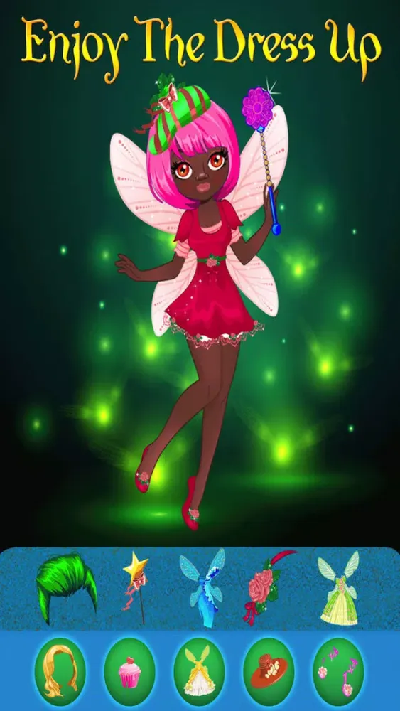 Zrzuty ekranu My Magic Little Secret Fairy Land BFF Dress Up Club Game - Free App