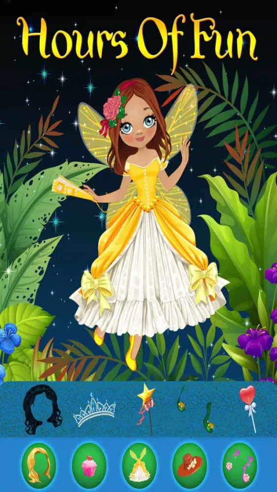 Zrzuty ekranu My Magic Little Secret Fairy Land BFF Dress Up Club Game - Free App