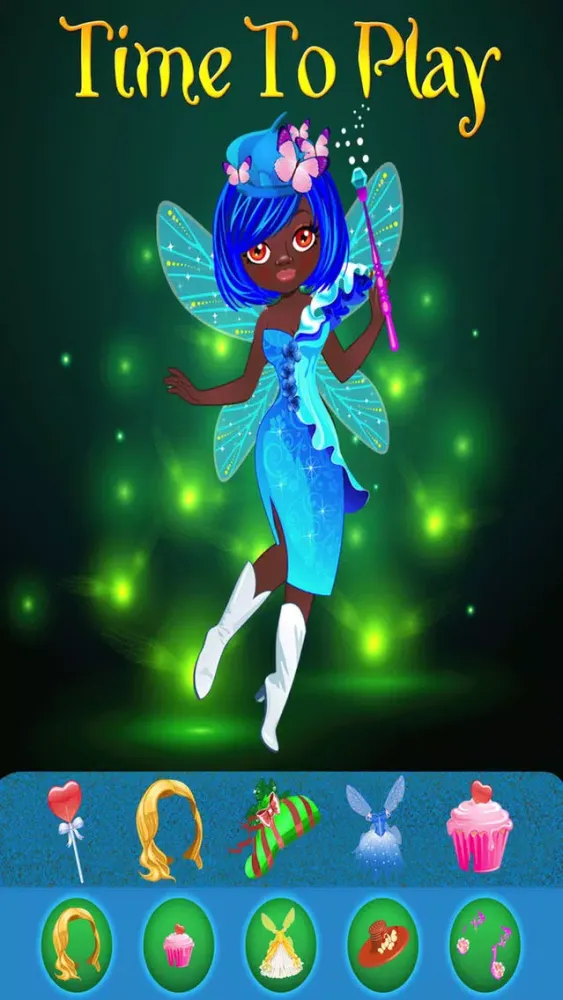 Zrzuty ekranu My Magic Little Secret Fairy Land BFF Dress Up Club Game - Free App
