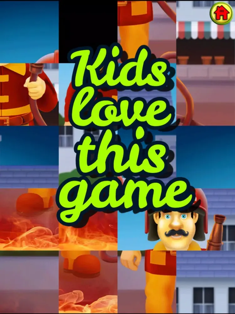 Fireman - Fire and Rescue Puzzle Game iPad  Screenshots