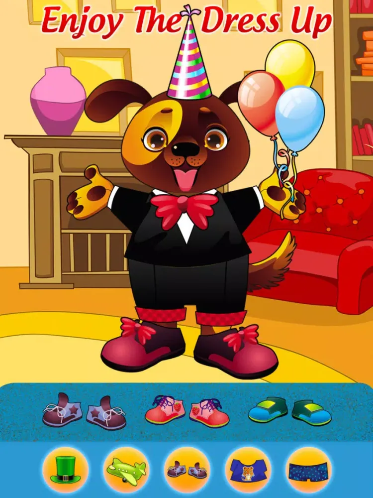 My Best Little Kitty And Puppy Dress Up Game - The Virtual World For Kids Playtime Club Edition - Free App iPad  Screenshots