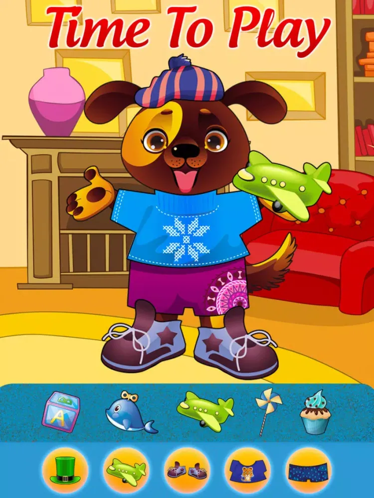 My Best Little Kitty And Puppy Dress Up Game - The Virtual World For Kids Playtime Club Edition - Free App iPad  Screenshots