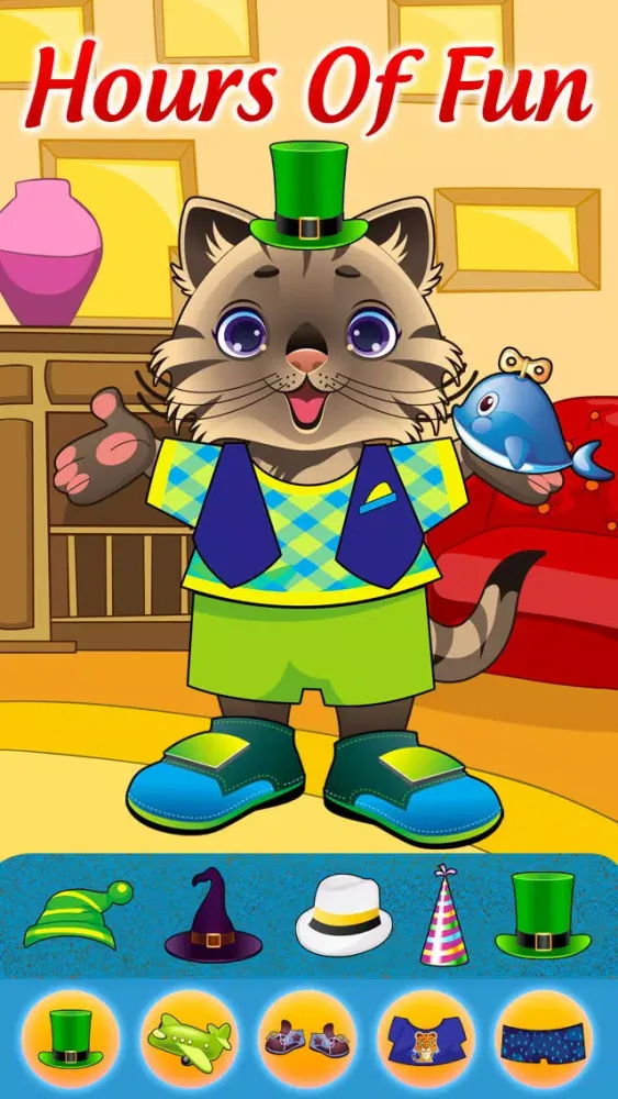 My Best Little Kitty And Puppy Dress Up Game - The Virtual World For Kids Playtime Club Edition - Free App Screenshots