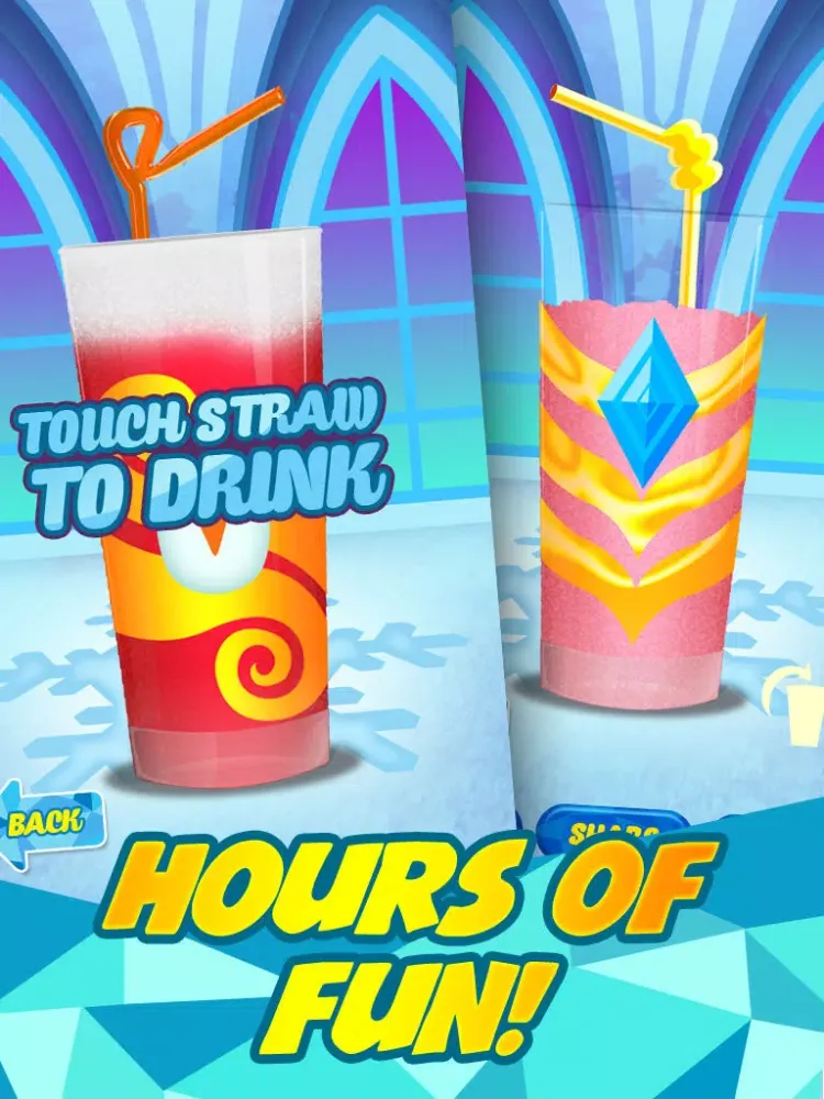 My Magic Frozen Slushie World - The Enchanted Ice Maker Game Free iPad  Screenshots