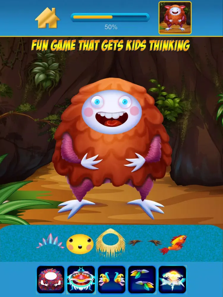 My Secret World Of Monsters Draw And Copy Club Game - Free App iPad  Screenshots