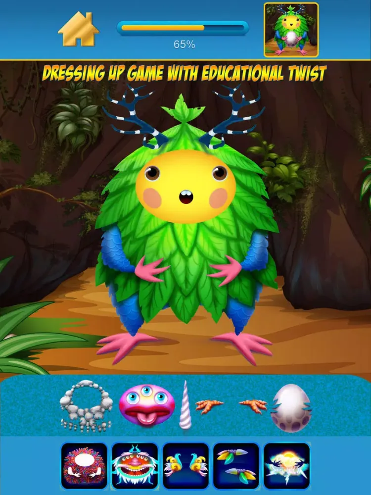 My Secret World Of Monsters Draw And Copy Club Game - Free App iPad  Screenshots