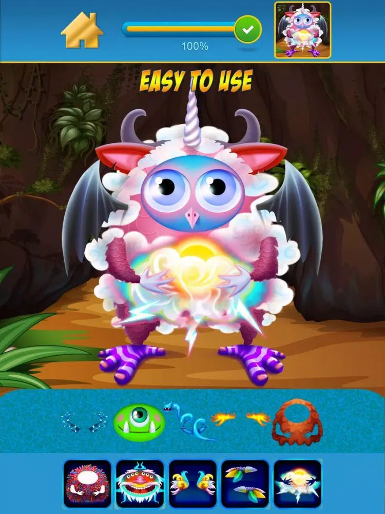 My Secret World Of Monsters Draw And Copy Club Game - Free App iPad  Screenshots