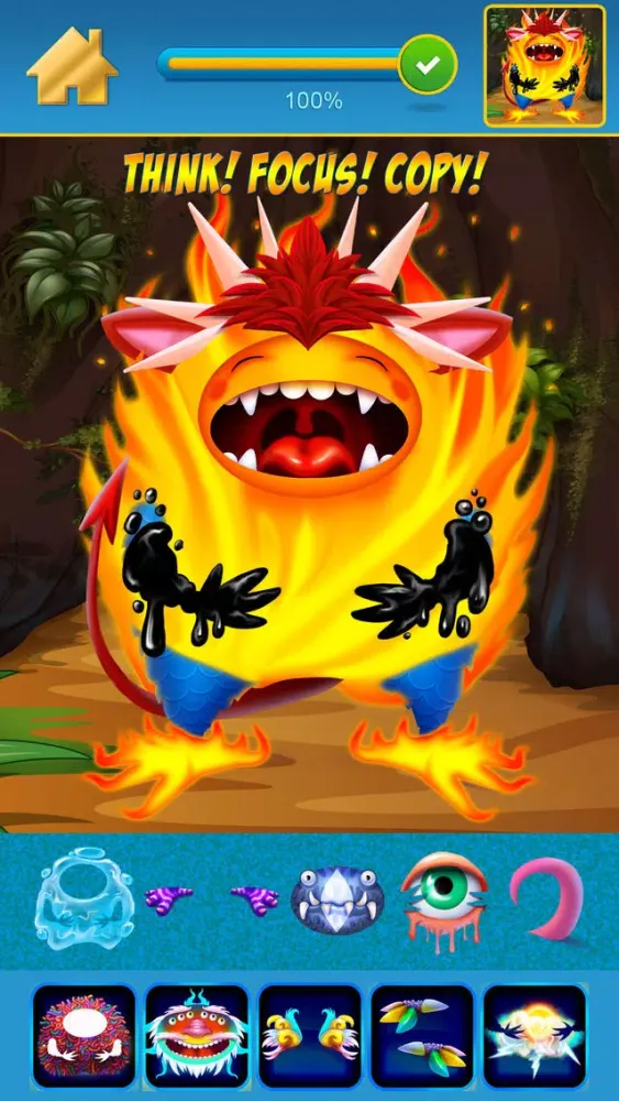 My Secret World Of Monsters Draw And Copy Club Game - Free App Screenshots