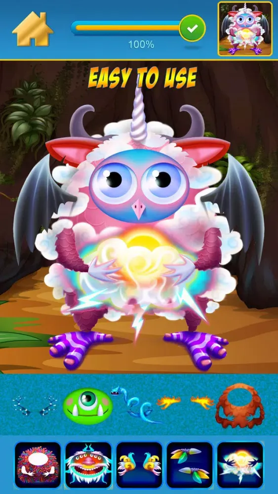 My Secret World Of Monsters Draw And Copy Club Game - Free App Screenshots