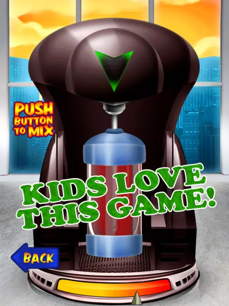 Screenshot di The Amazing Superheroes And Legends Club Frozen Slushies Maker Game Free App iPad 