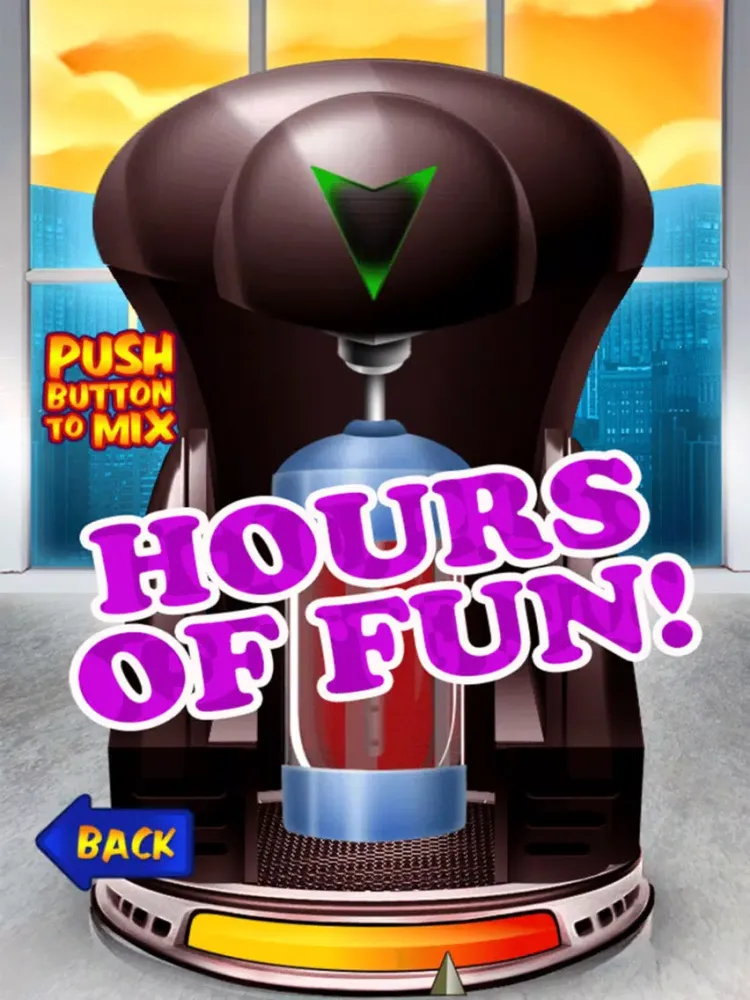 Screenshot di The Amazing Superheroes And Legends Club Frozen Slushies Maker Game Free App iPad 