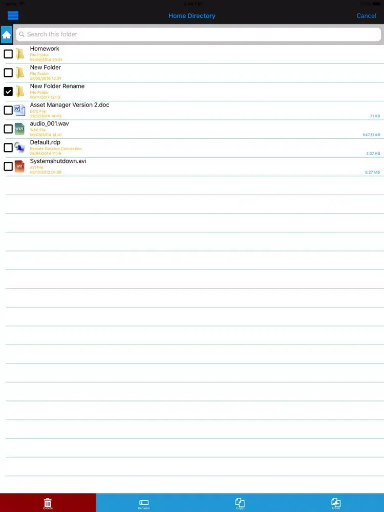 Magellan iPad  Screenshots