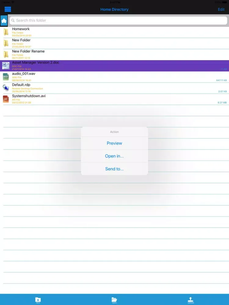 Magellan iPad  Screenshots