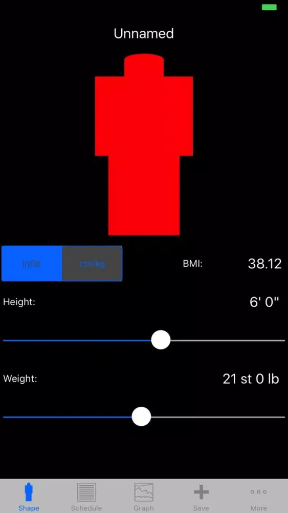 Capturas de tela do BodyWeight