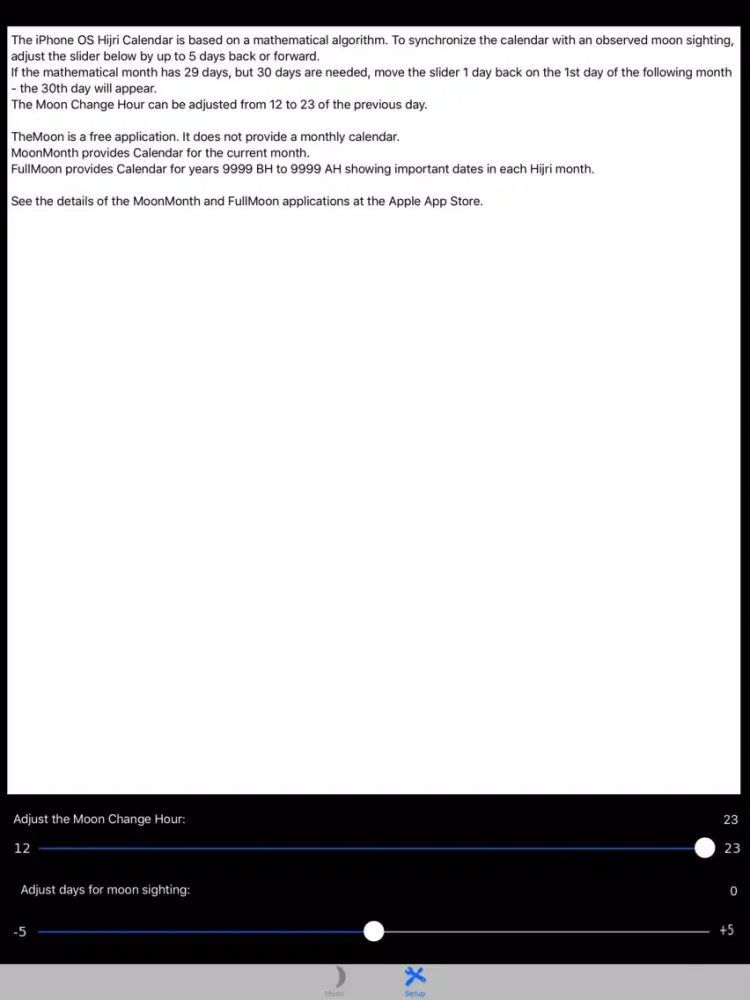 Zrzuty ekranu TheMoon iPad 