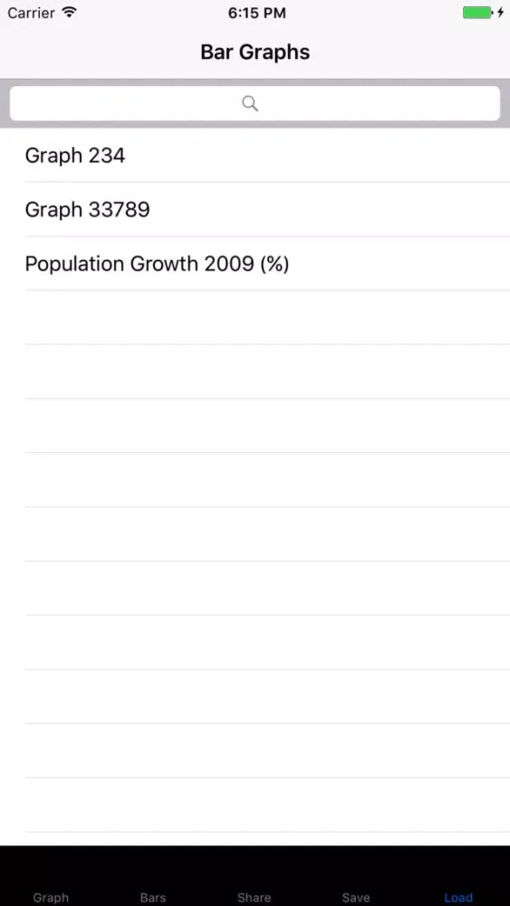 TheBarGraph 스크린샷