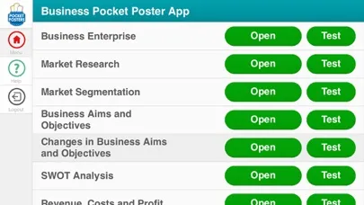 Capturas de pantalla de GCSE Business