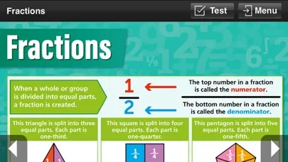 Zrzuty ekranu Maths KS3