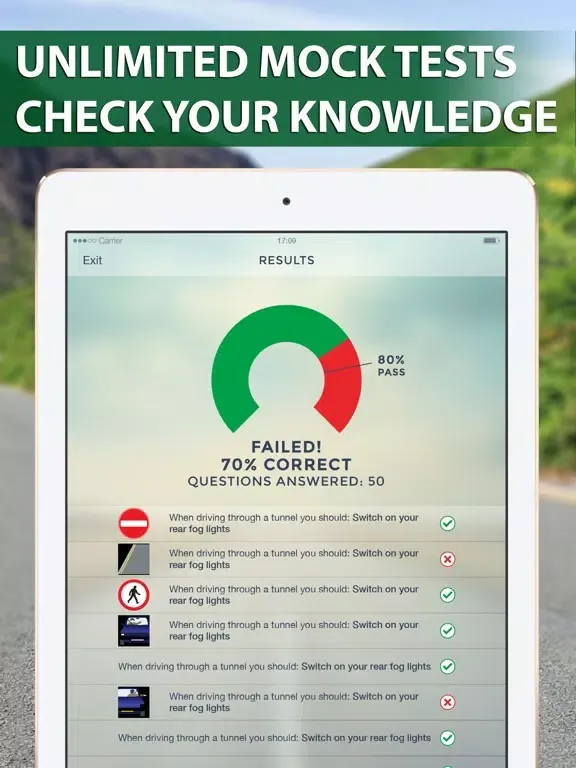 Driving Theory Test UK 2019+ iPad  Screenshots
