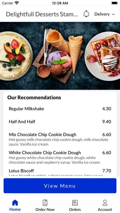 Ảnh chụp màn hình của Delightfull Desserts Stamford