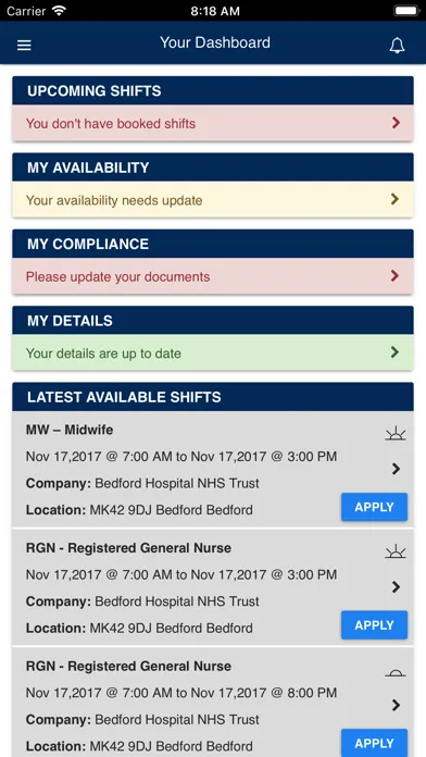 Delta Nurses 24hrs应用截图